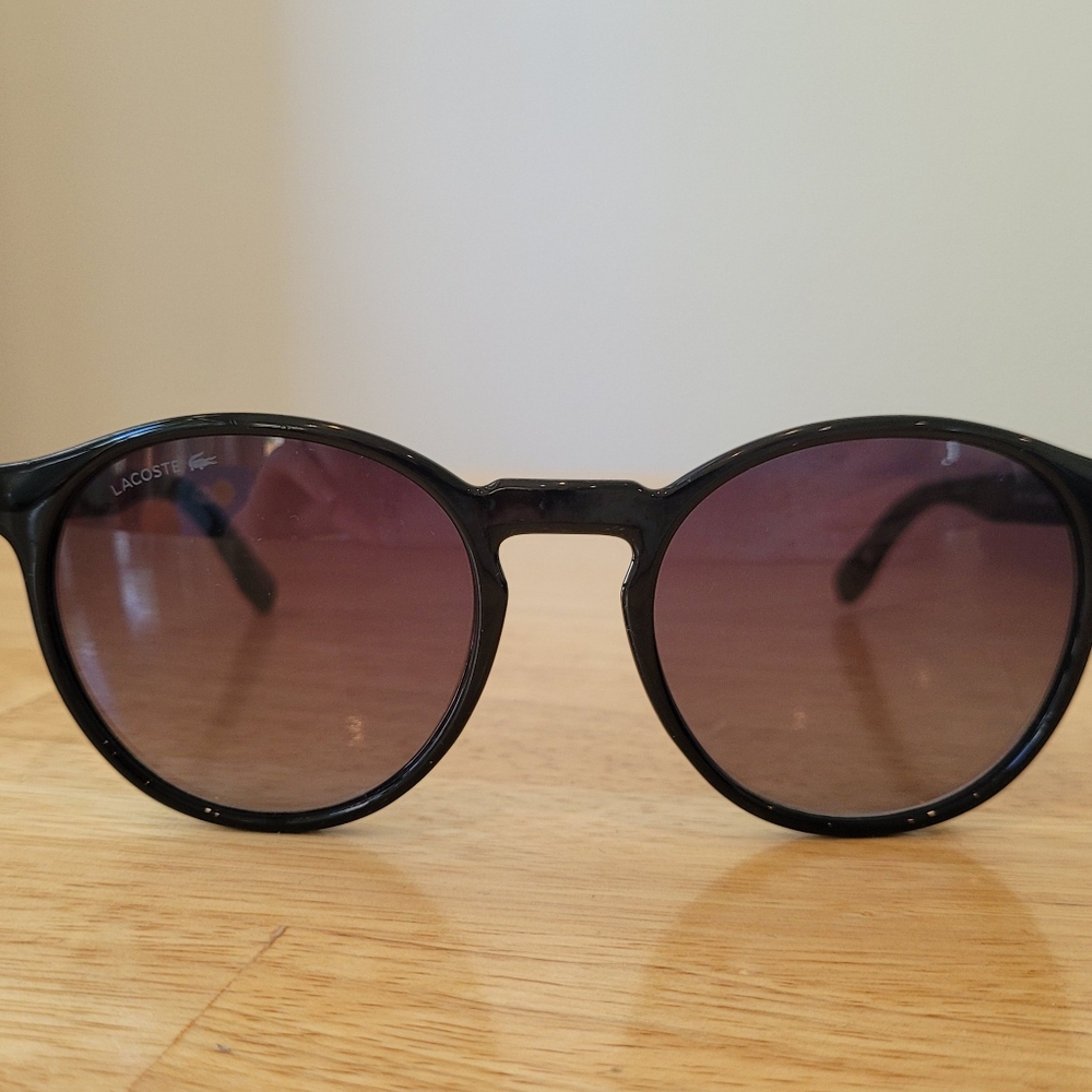 Black Lacoste Sunglasses
